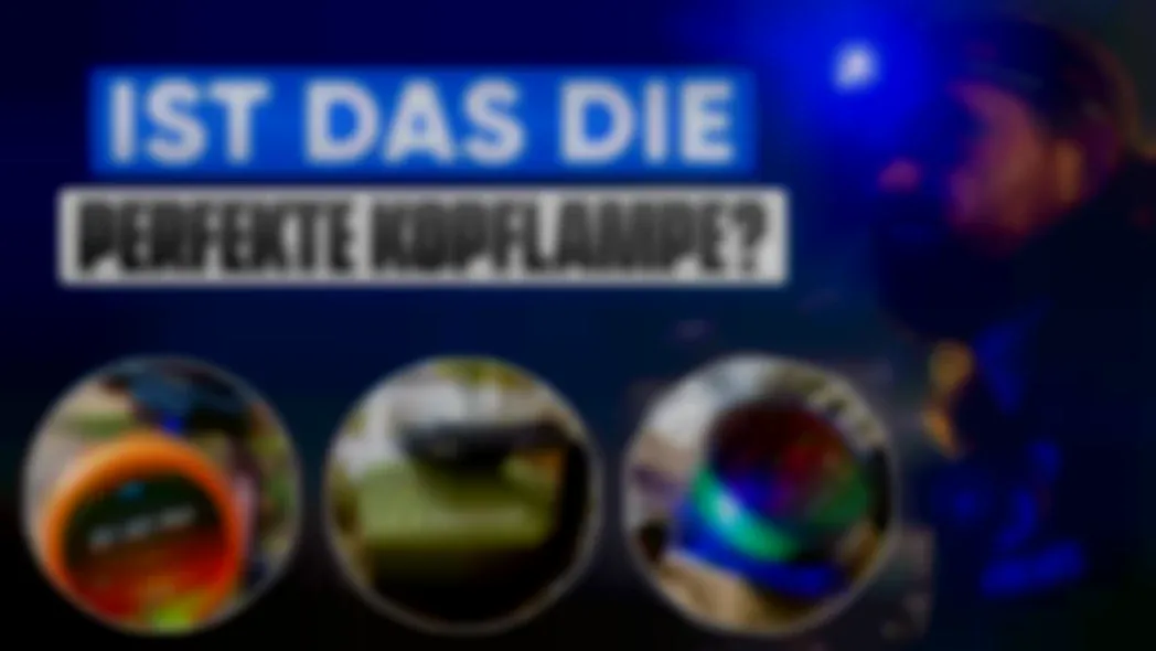 Blaulicht beim Angeln? Katran W/B 460 Pro Kopflampe im Unboxing