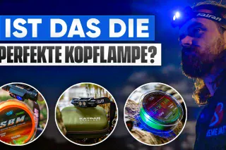 Blaulicht beim Angeln? Katran W/B 460 Pro Kopflampe im Unboxing