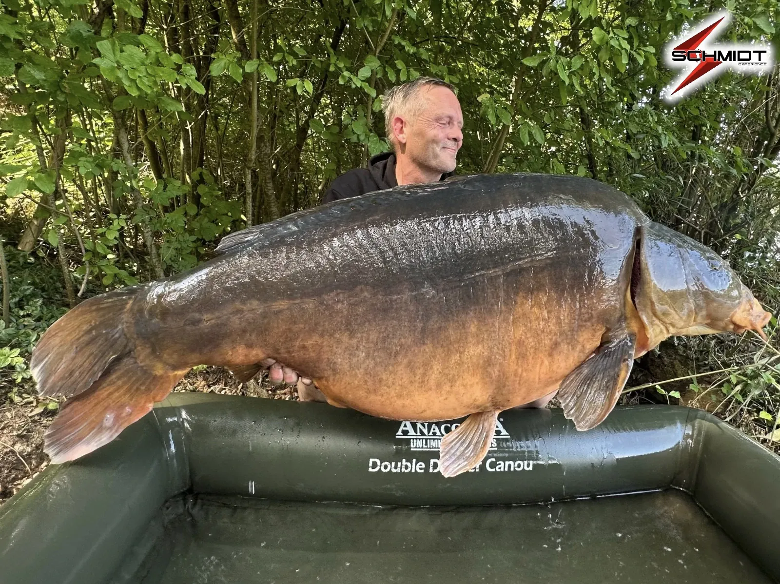 41,3 Kilo – Jörg Schlegel fängt deutschen Spiegelkarpfen-Rekord