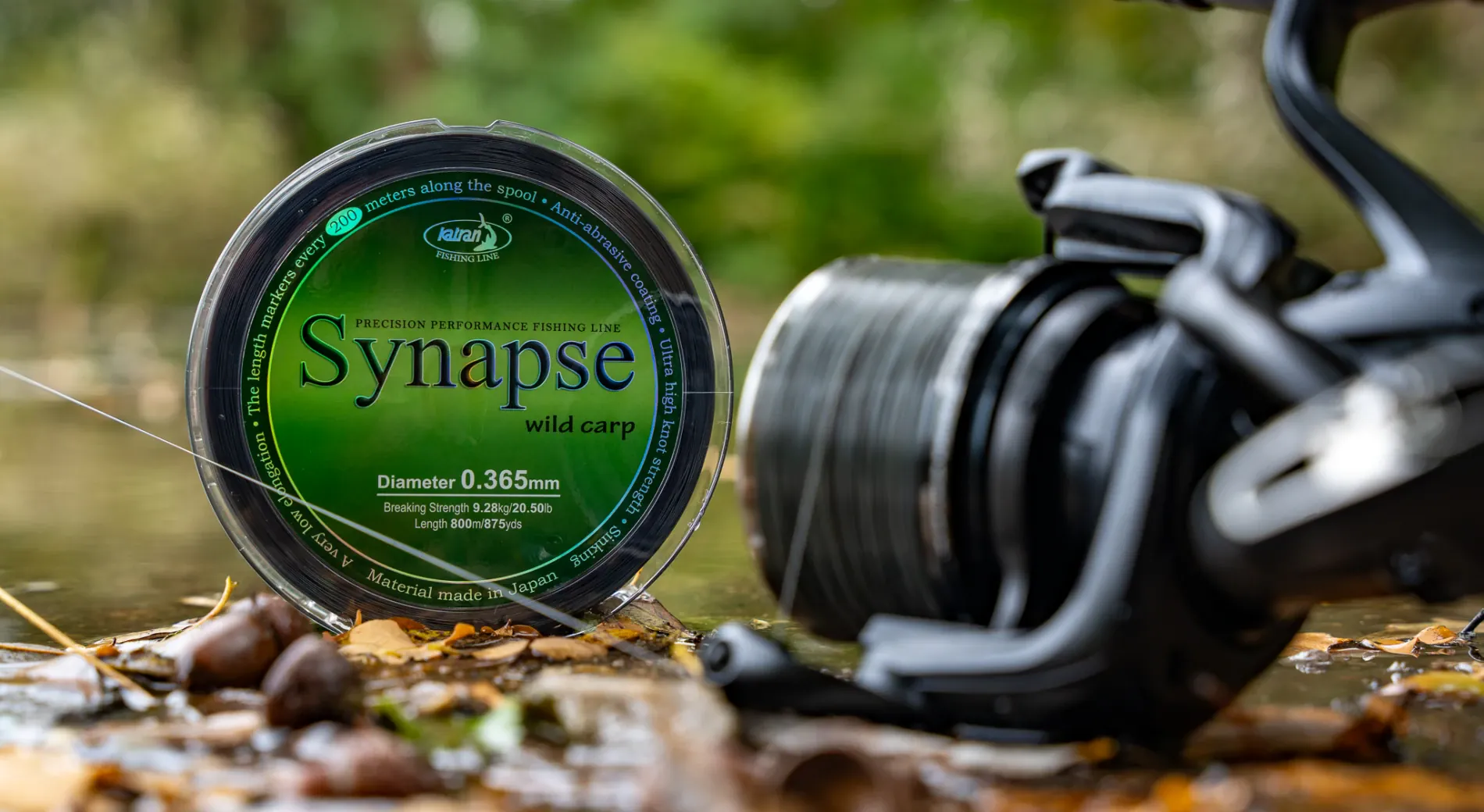 Die stärkste Hauptschnur im Katran-Programm: Synapse Wild Carp und Wild Carp Camo