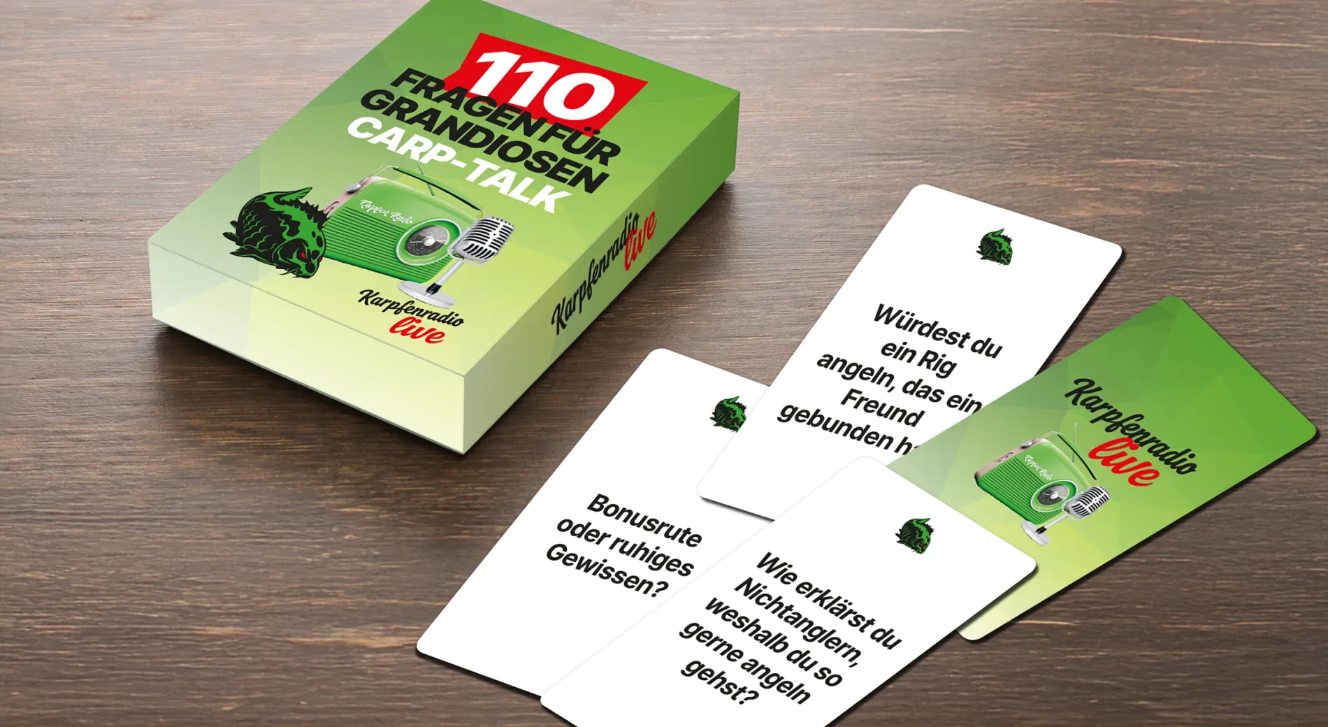 Weltpremiere: Das erste Kartenspiel für Karpfenangler!