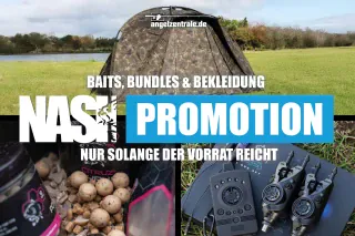Die fettesten Rabatte des Jahres: Nash Tackle Promotion bei der Angelzentrale