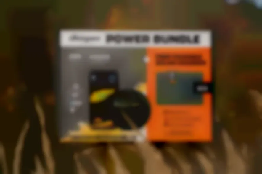Streng limitiert: Deeper CHIRP+ 3 Power Bundle – gratis Solarpanel zum Echolot!