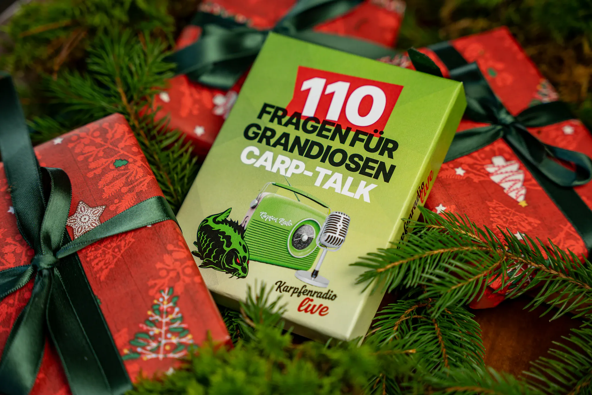 Jetzt erhältlich: Karpfenradio live – 110 Fragen für grandiosen Carp-Talk