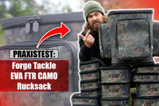 Forge Tackle EVA FTR Camo Rucksack Review Video.