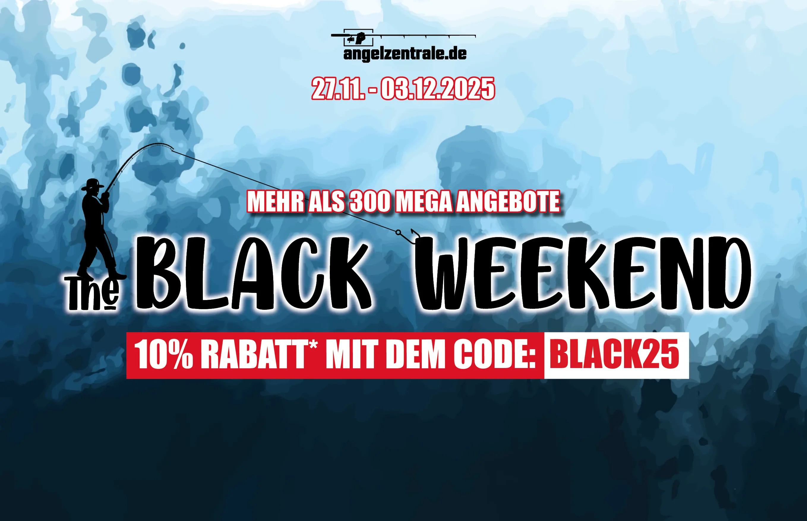 Über 300 Angebote: Black Weekend Sale bei der Angelzentrale Herrieden