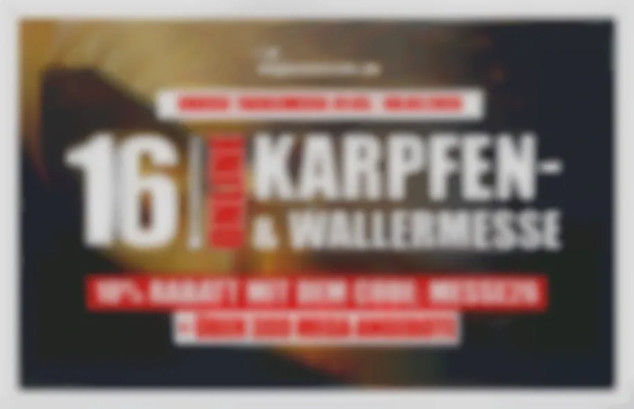 Über 300 Deals und 10% Extra-Rabatt: Online-Mega-Messe der Angelzentrale Herrieden