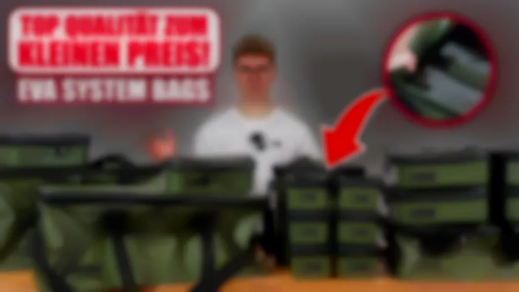 Gewinne wasserdichte Taschen für über 350€! Forge Tackle EVA System Bags im Unboxing