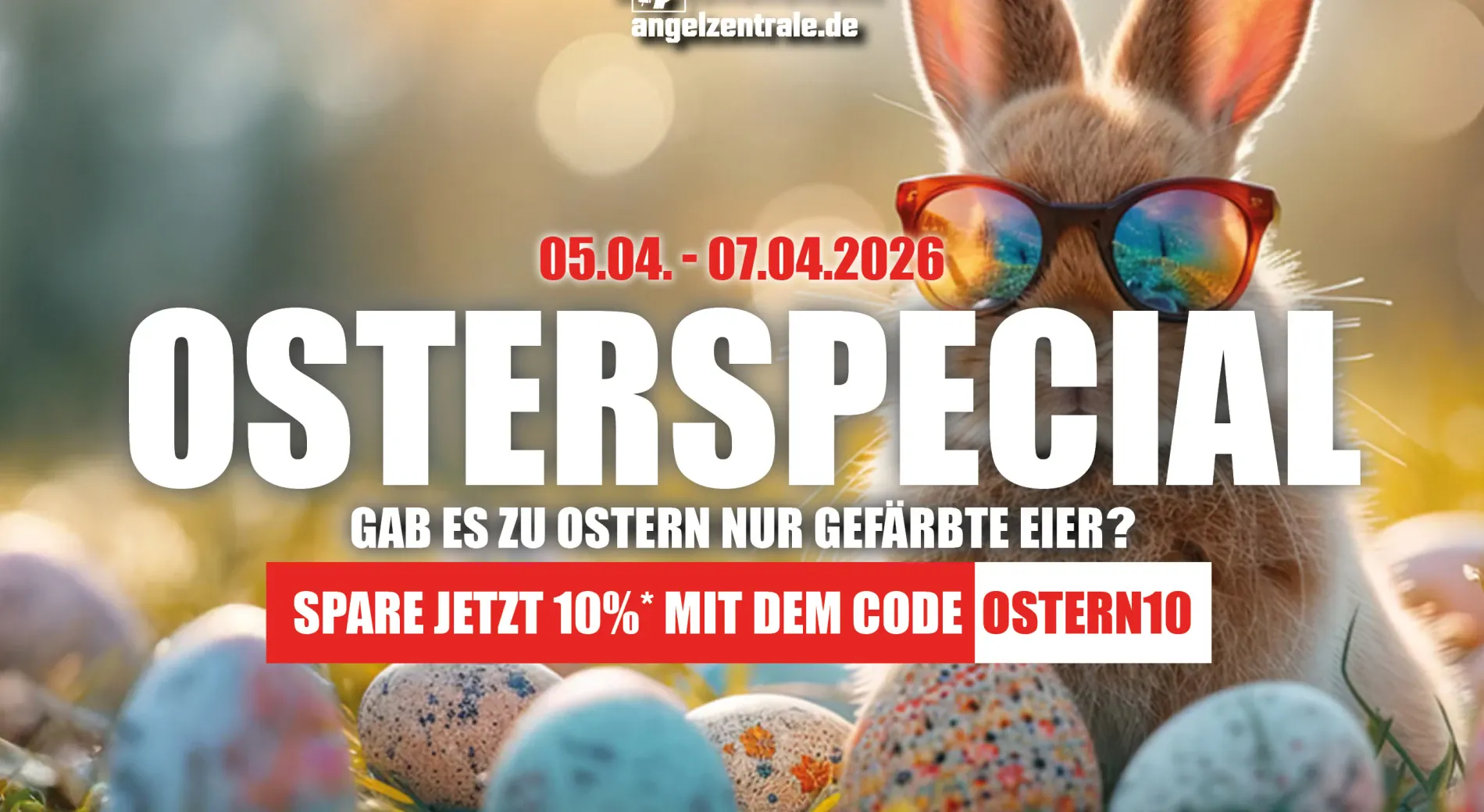 10% auf fast alles - Ostersale in der Angelzentrale Herrieden 