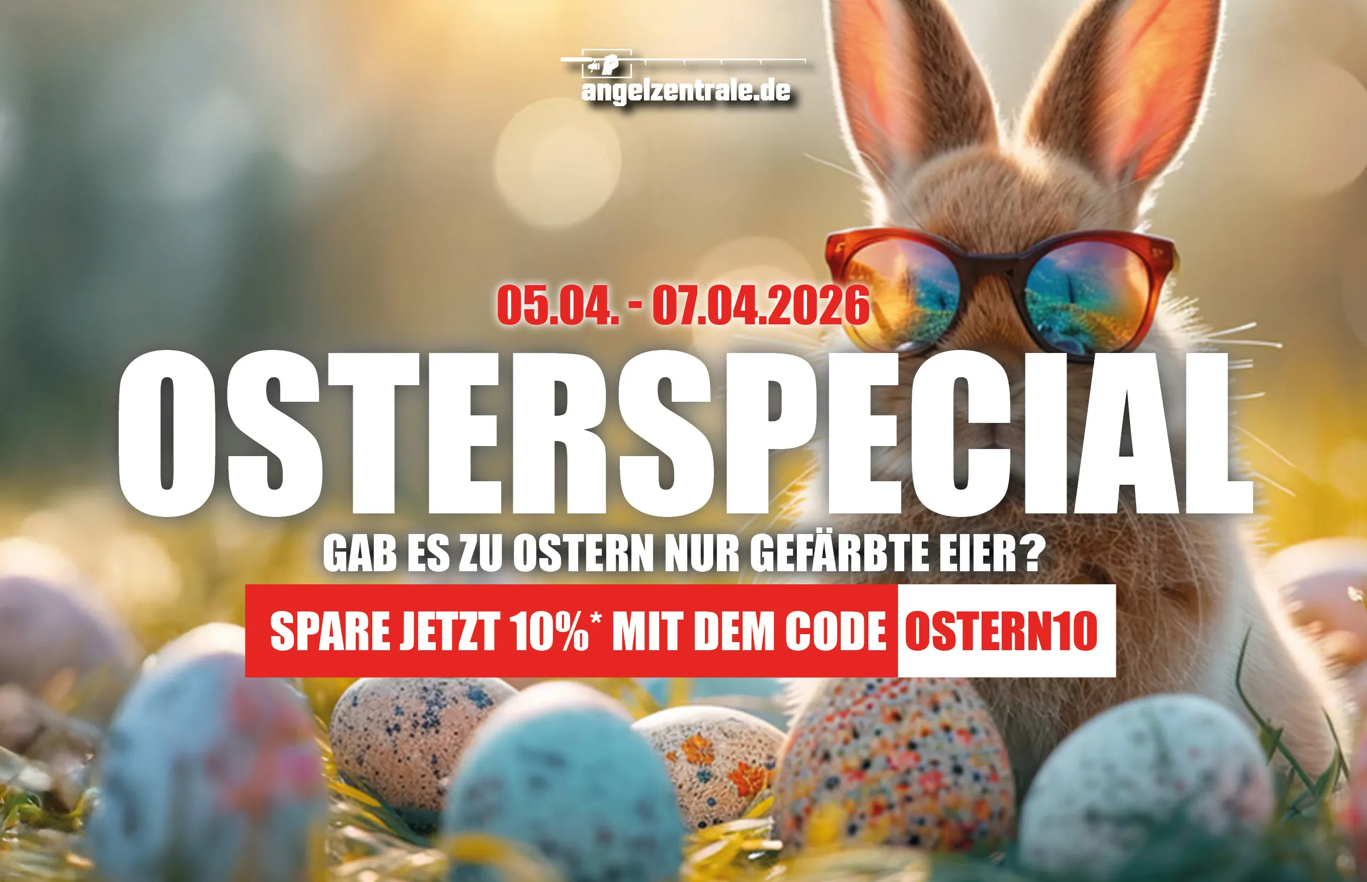 10% auf fast alles - Ostersale in der Angelzentrale Herrieden 