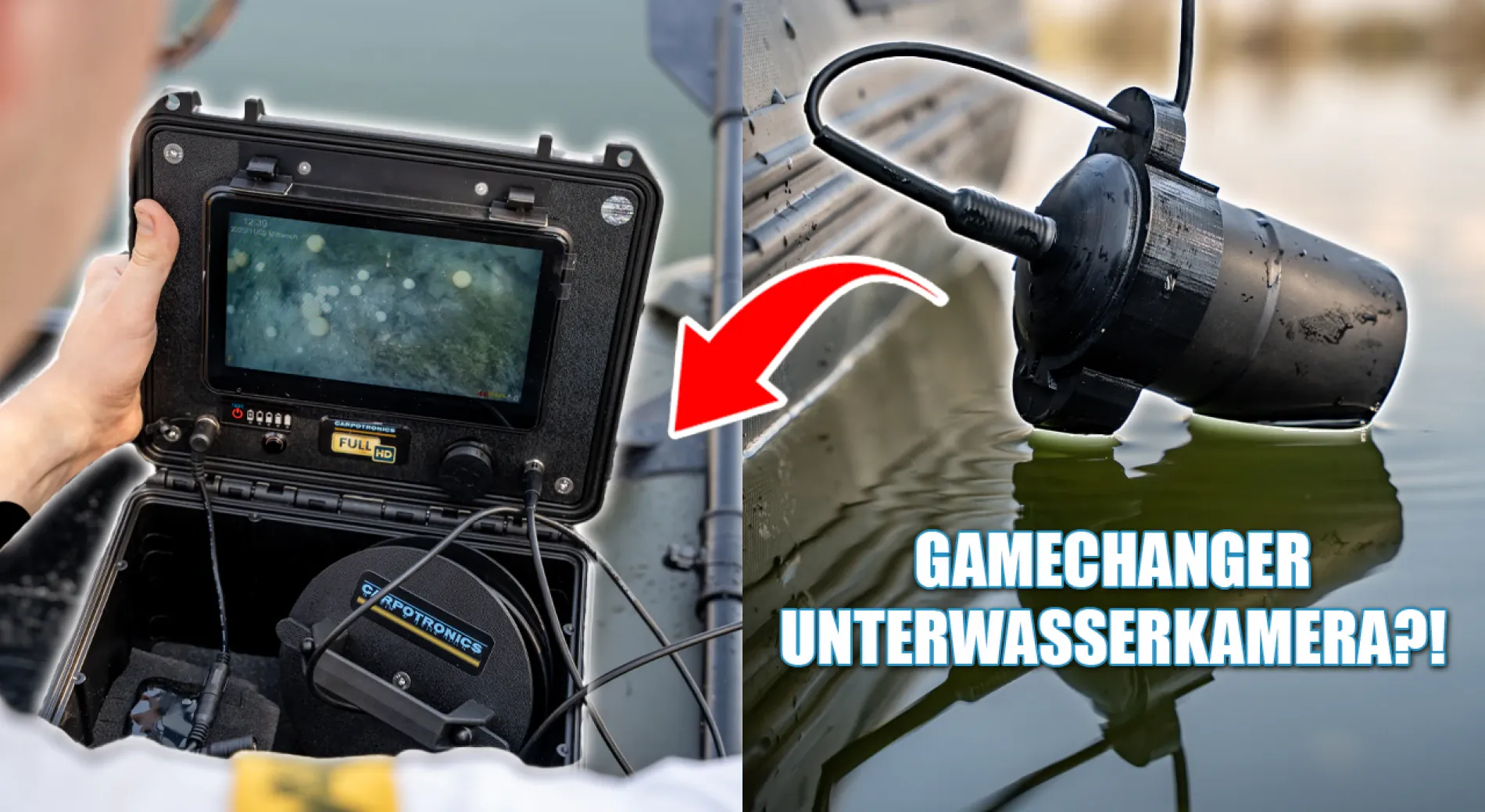 Welche Unterwasserkamera passt zu dir? Der Carpotronics Unterwasser Cam Guide!