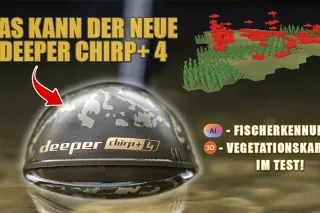 Fische mit KI erkennen? Deeper CHIRP+ 4 im Test!