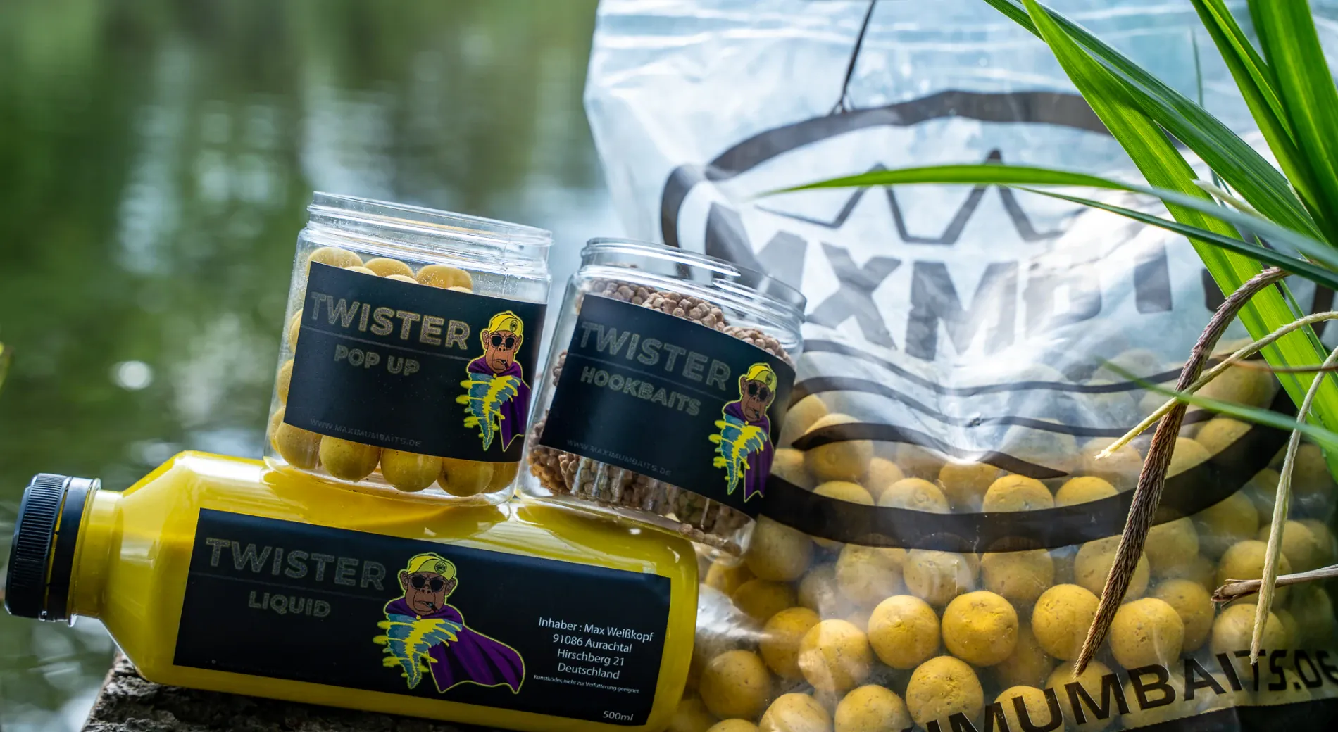 Instant-Köder fürs Frühjahr: Maximumbaits Twister Boilie Range 