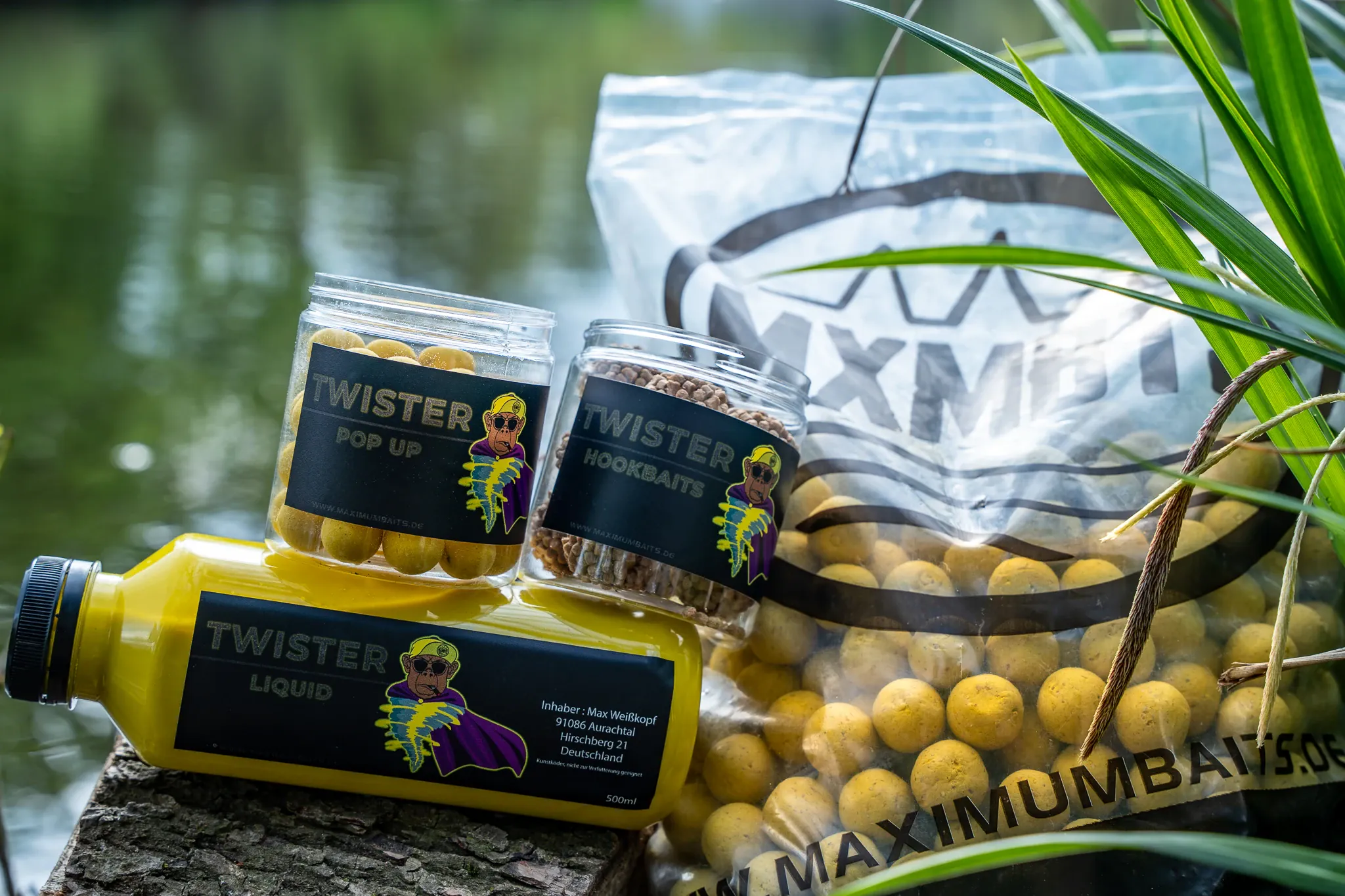 Instant-Köder fürs Frühjahr: Maximumbaits Twister Boilie Range 
