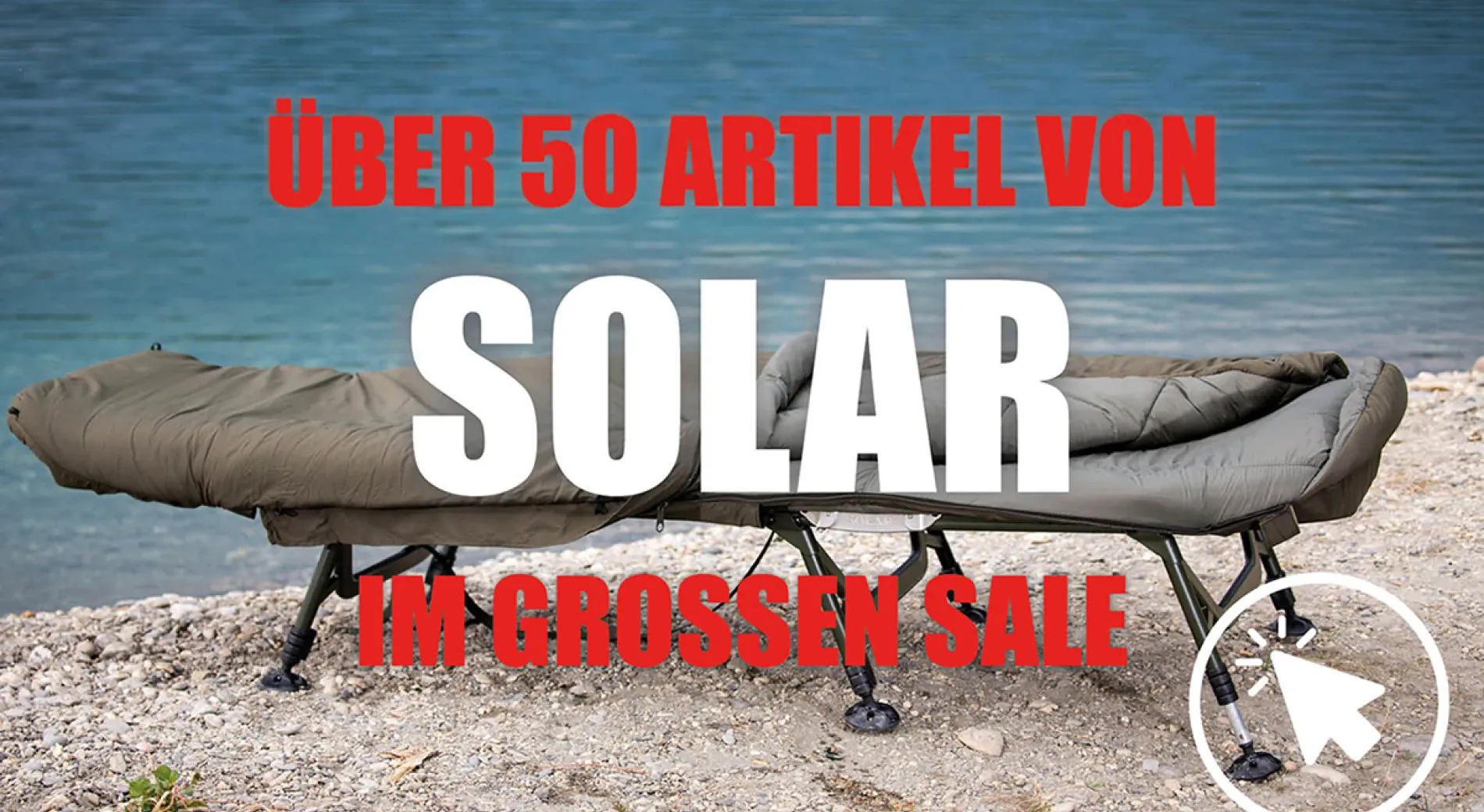 Spare über 300€: Solar Tackle Sale der Angelzentrale Herrieden