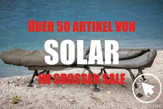 Spare über 300€: Solar Tackle Sale der Angelzentrale Herrieden