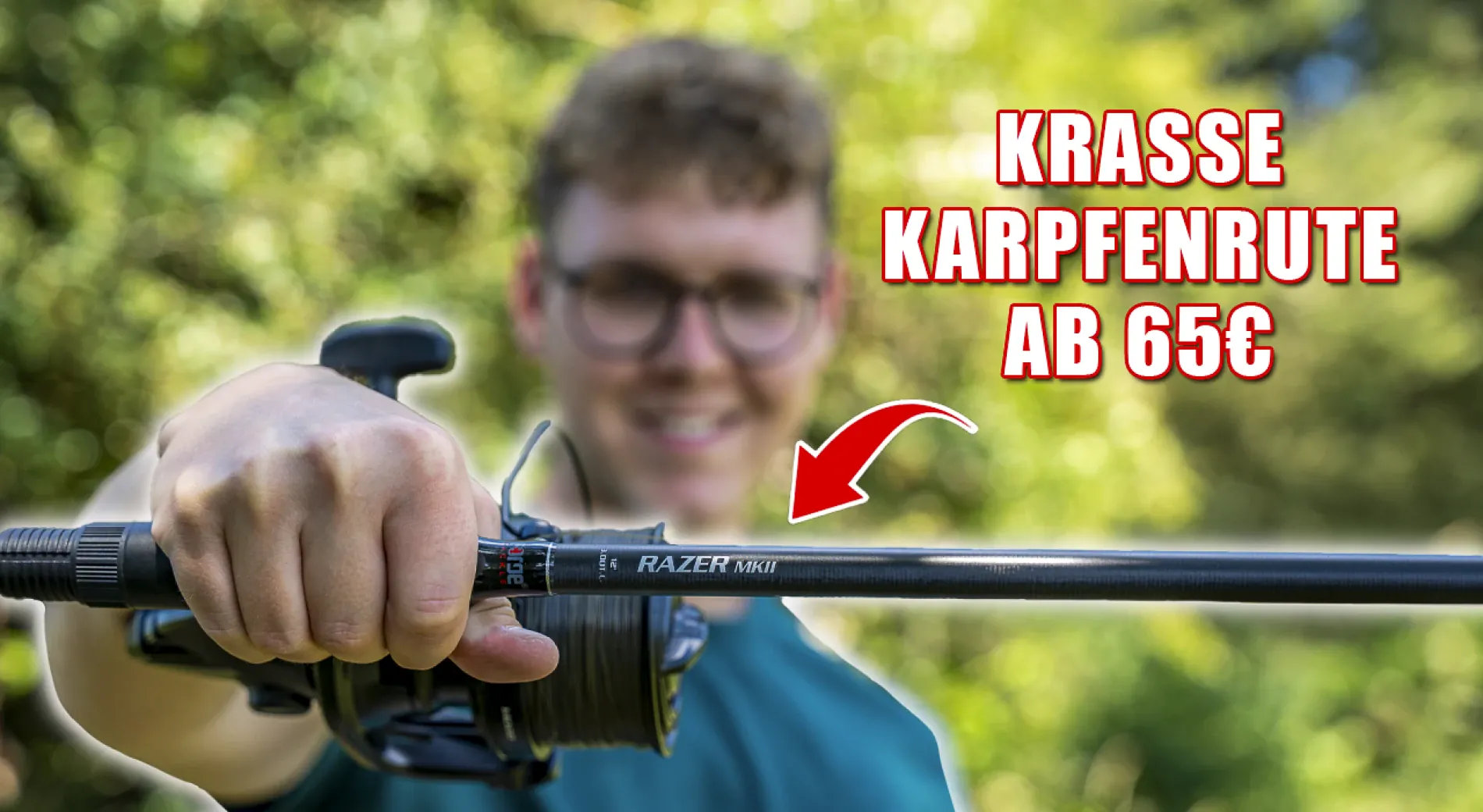 Die BESTE Karpfenrute für Einsteiger?! Forge Tackle Razer MKII im Unboxing