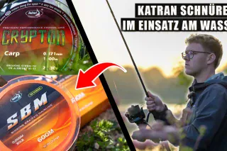 Katran Schnüre im Praxistest: SBM Orange und Crypton Carp Review